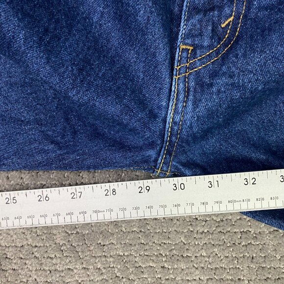 Levi's 527 Bootcut Jeans Men's 30 x 30 Blue Hemp Cotton Stretch Boot Cut - Picture 14 of 14